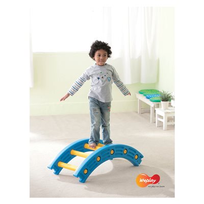 Ensemble de création de parcours d'équilibre WePlay® «Go-Go Balance Fun», demi cercle de 2 items