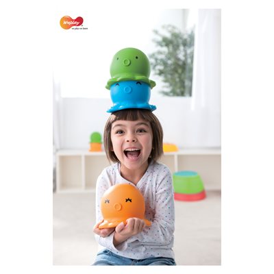 Set of 3 WePlay® «Up On Top» Balance Training Octopuses