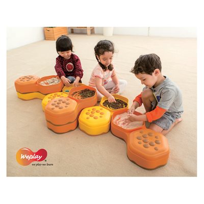 WePlay® «Honey Hill» Balance Course Creation Set of 6 Items