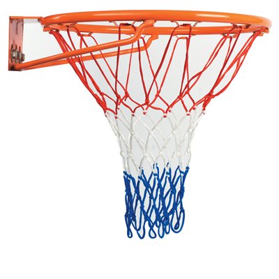 Filet de basketball tricolore en nylon