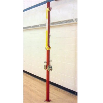 Volleyball and Badminton Laurentian Athletics® Steel Center Post, 2.37" (6 cm)