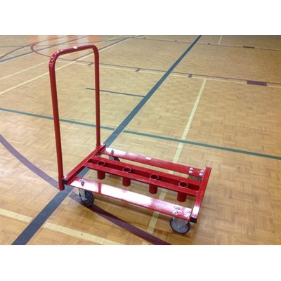 Chariot pour 4 poteaux de volleyball 1 7 / 8", 82"