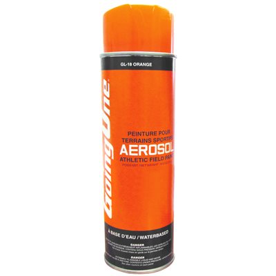 Peinture aérosol orange