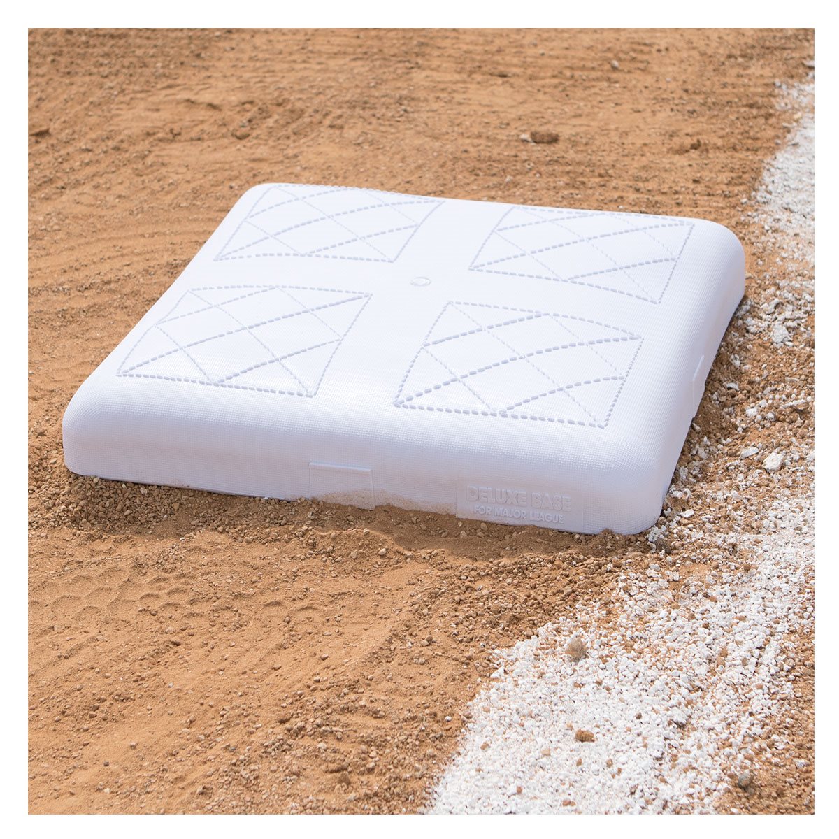 Set of 3 Rubber Baseball Bases with Anchors