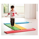 Set of 4 Mats made of Rigid Sticks