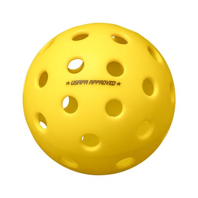 Yellow Onix® Official Outdoor Plastic Pickleball Ball, 2.5" (6 cm) 