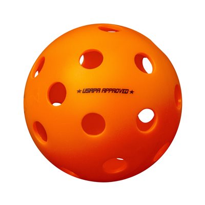 Balle de pickleball intérieure officielle en plastique Onix® orange, 6 cm (2,5")