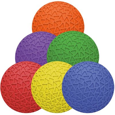 Easy Grip Textured Balls, set of 6, 8" (20 cm)