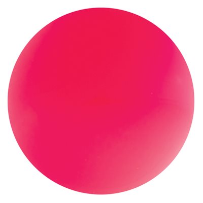 Balle de jonglerie de contact en PVC rouge, 400g 