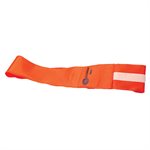 Ceinture d'identification à velcro, orange