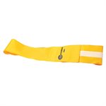 Ceinture d'identification à velcro, jaune