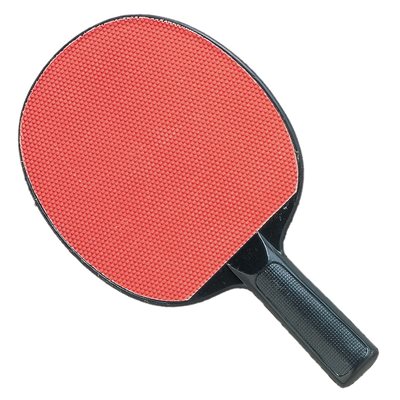 Plastic table tennis paddle