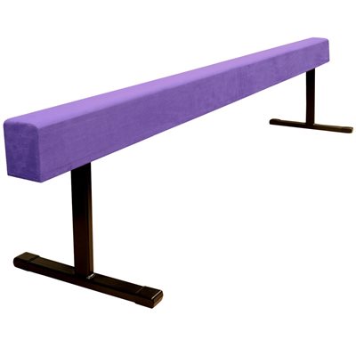 High Suede Balance Beam, 96 x 18 x 4" (245 x 46 x 10 cm)