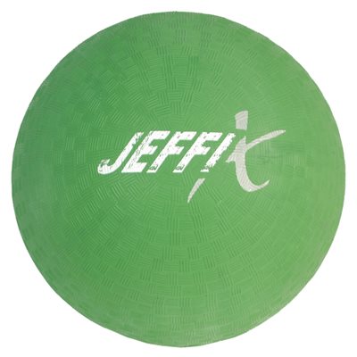 Playground rubber ball, green