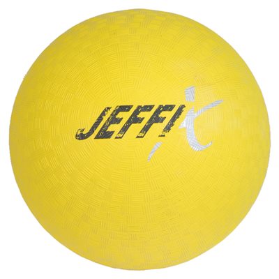 Yellow Durable Rubber Play Ball