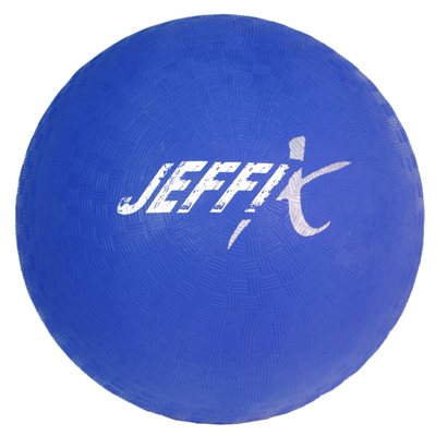 Ballon de jeu en caoutchouc résistant bleu