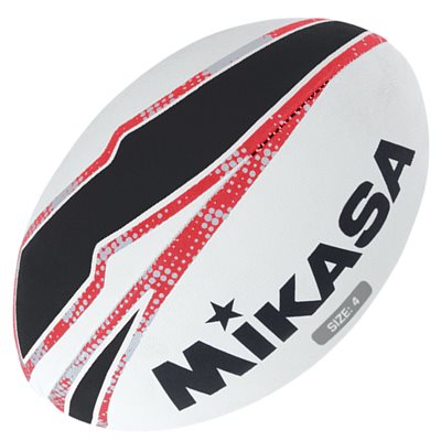 Ballon de rugby en caoutchouc Mikasa®, #4