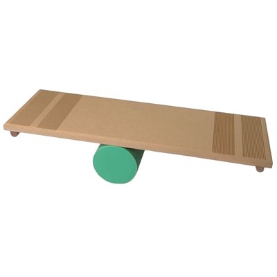 Planche d'équilibre Rolla Bolla en bois, 10" x 29½"