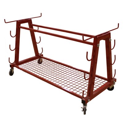 Heavy-Duty Volleyball Storage Cart