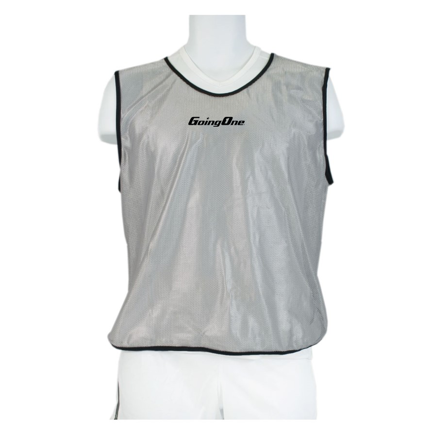 Mesh pinnie, silver