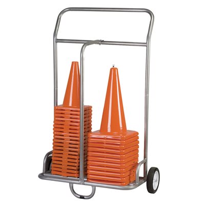 Storage cart for scooters and cones