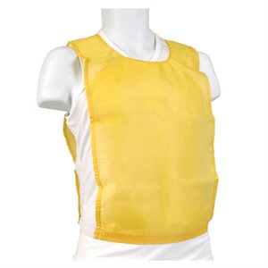 Nylon pinnie, yellow