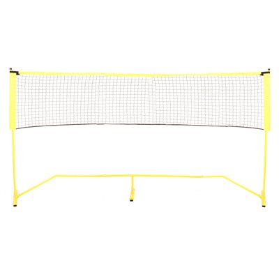 Portable Aluminum Tennis and Volleyball Net Set with Carrying Bag, 18' (5.49 m)