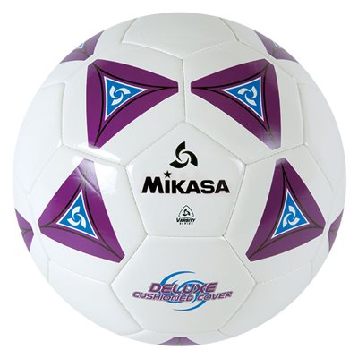 Purple Mikasa® «Varsity Series» Cushioned Soccer Ball