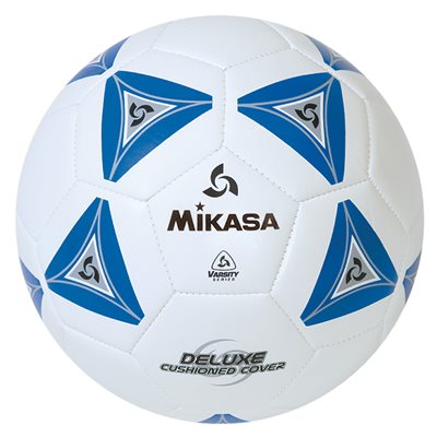 Blue Mikasa® «Varsity Series» Cushioned Soccer Ball