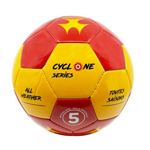 Ballon de soccer en PVC Going One® «Cyclone Series»