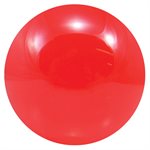 Balle de jonglerie de contact en acrylique rouge, 225g