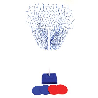 Ensemble de cible ajustable en filet pour Disc-Golf avec 4 frisbees