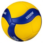 Ballon de volleyball officiel de la FIVB en microfibre Mikasa®, réplique du modèle des J.O. 2020