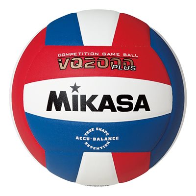 Red, Royal Blue and White Mikasa® «VQ2000 Series» Composite Competition Volleyball