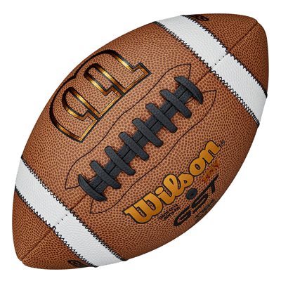 Ballon de football Wilson® «GST» en cuir composite