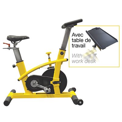 Stationary Bike with Work Desk