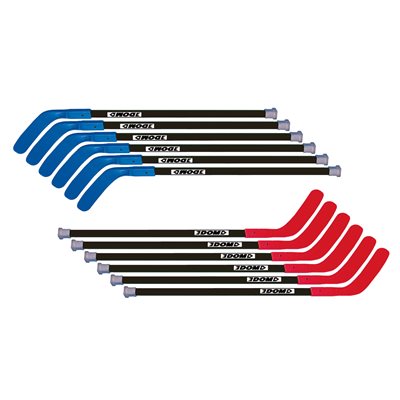 Set of 12 DOM® «Excel» Hockey Player Sticks, 45" (114 cm)