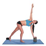 Dense foam yoga brick