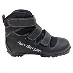 Bottes de ski de fond avec velcro, JUNIOR